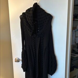Cozy Black Knit Sweater